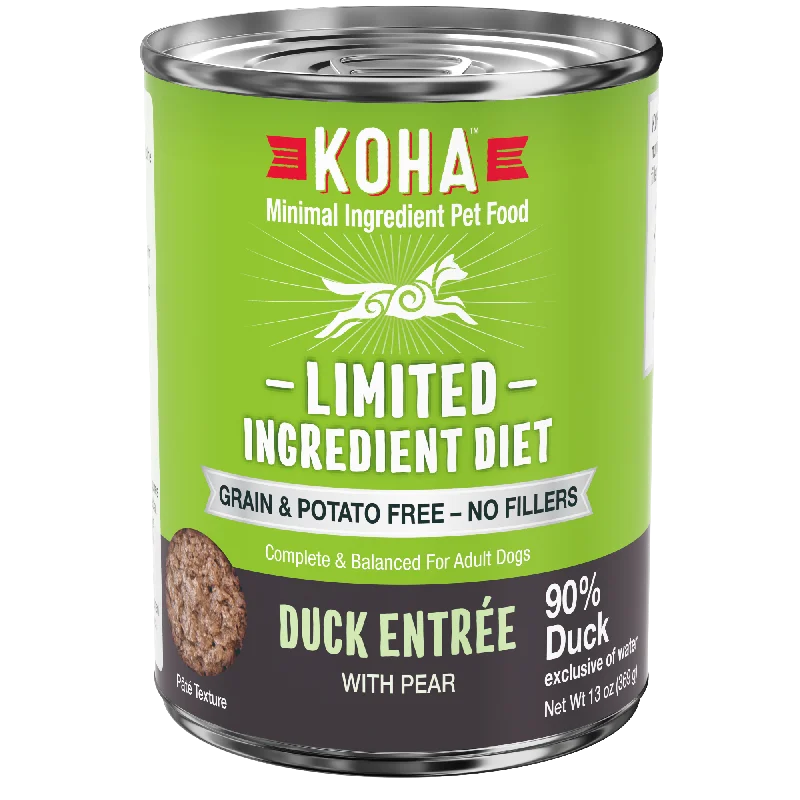 Duck Dog Food: Limited Ingredient Diet Duck Entrée for Dogs