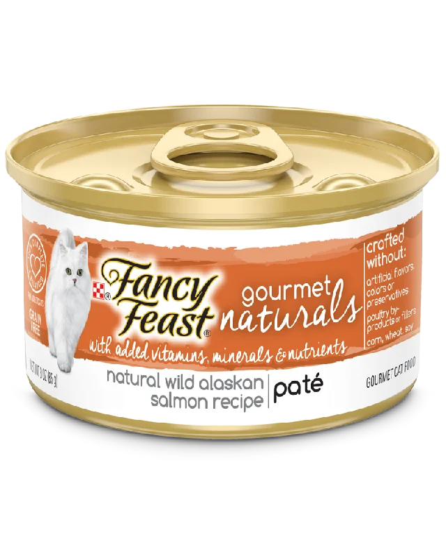 Fancy Feast Gourmet Naturals Wild Alaskan Salmon Wet Cat Food