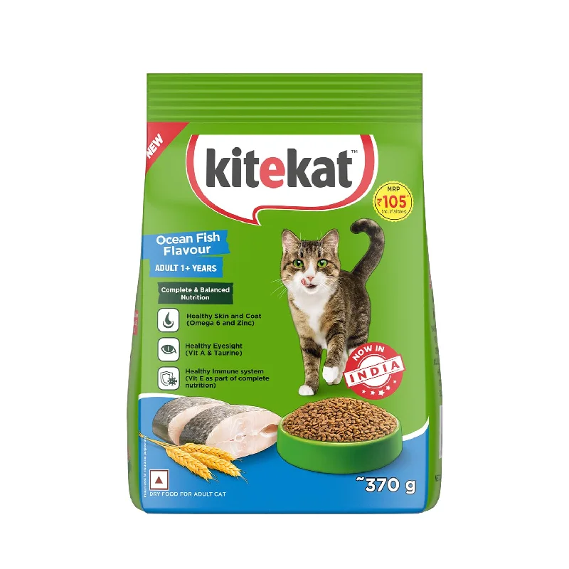 Kitekat Adult (1+ Years) Dry Cat Food, Ocean Fish Flavour