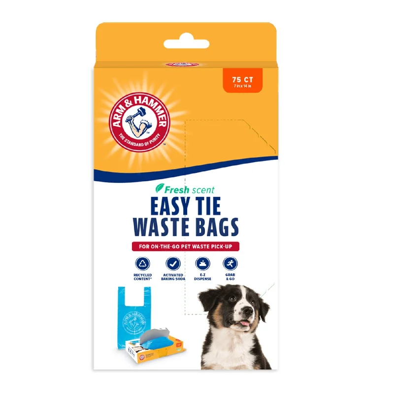 Arm & Hammer Easy-Tie Dog Waste Bags