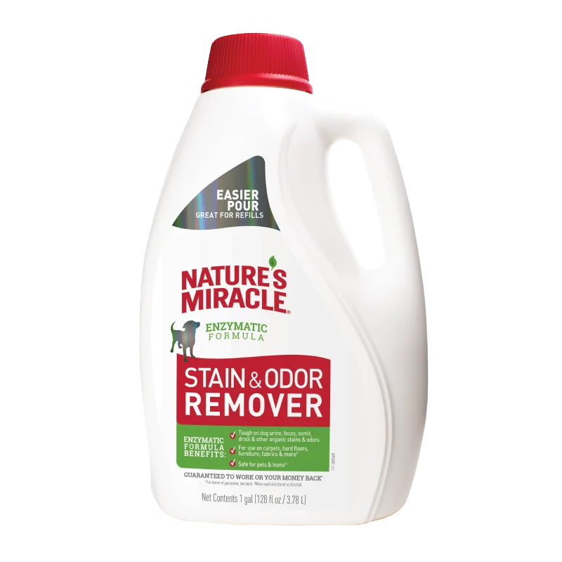 Nature's Miracle Dog Stain & Odor Remover Pour 128oz