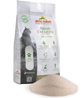 Almo Nature Natural Cat Litter Soft Grain